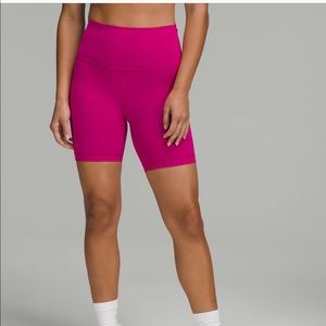 COPY - Lululemon Wunder train biker shorts
